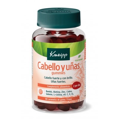 Comprar KNEIPP GUMMIES CABELLO Y UÑAS 60 UNIDADES al mejor precio en NuestraFarma, tu farmacia online