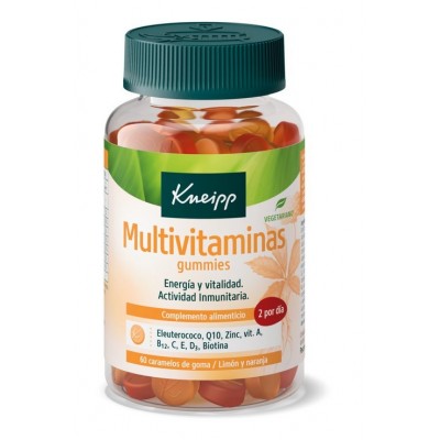 Comprar KNEIPP GUMMIES MULTIVITAMINAS 60 UNIDADES al mejor precio en NuestraFarma, tu farmacia online