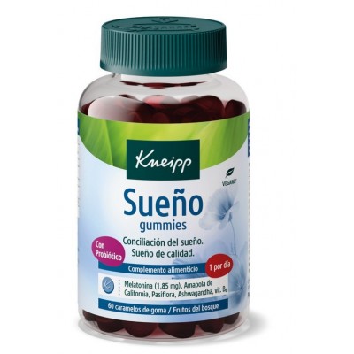 Comprar KNEIPP GUMMIES SUEÑO 60 UNIDADES al mejor precio en NuestraFarma, tu farmacia online