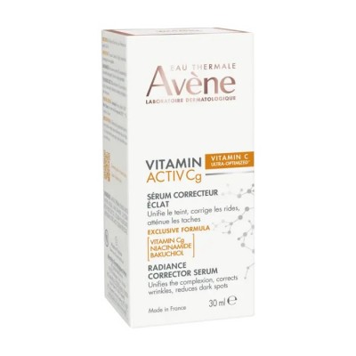 Comprar AVENE VITAMIN ACTIV CG SERUM LUMINOSIDAD CORRECTOR 30 ML al mejor precio en NuestraFarma, tu farmacia online