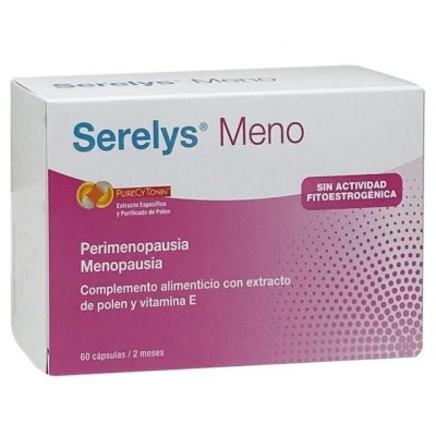 Comprar SERELYS MENO 60 CAPSULAS al mejor precio en NuestraFarma, tu farmacia online