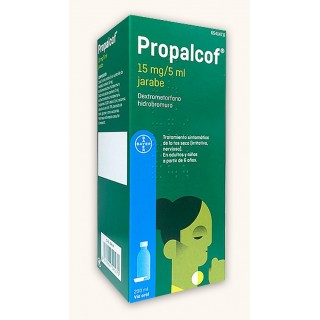 PROPALCOF 15 mg/5 ml JARABE 1 FRASCO 200 ml