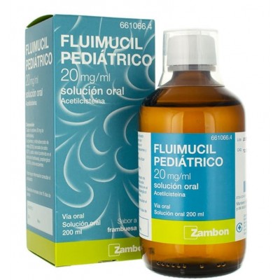 Comprar FLUIMUCIL PEDIATRICO 20 MG/ML SOLUCION ORAL 1 FRASCO 200 ML al mejor precio en NuestraFarma, tu farmacia online