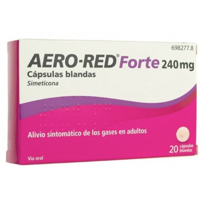 Comprar AERO RED FORTE 240 MG 20 CAPSULAS BLANDAS al mejor precio en NuestraFarma, tu farmacia online