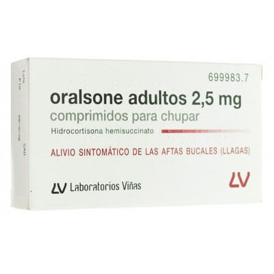 Comprar ORALSONE ADULTOS 2,5 mg 12 COMPRIMIDOS PARA CHUPAR al mejor precio en NuestraFarma, tu farmacia online
