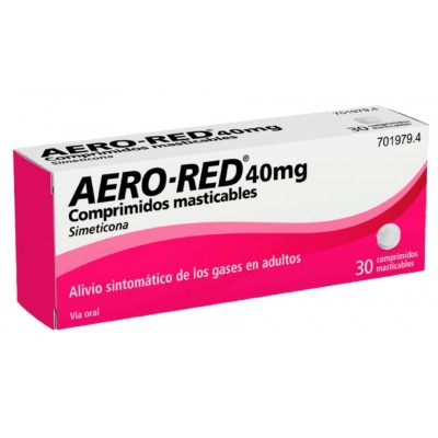 Comprar AERO RED 40 MG 30 COMPRIMIDOS MASTICABLES al mejor precio en NuestraFarma, tu farmacia online