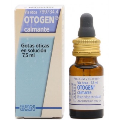 Comprar OTOGEN CALMANTE EFG GOTAS OTICAS EN SOLUCION 1 FRASCO 7,5 ml al mejor precio en NuestraFarma, tu farmacia online