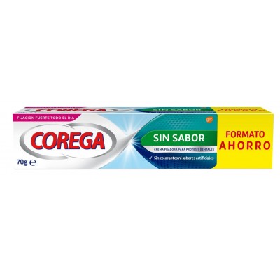 Comprar COREGA SIN SABOR CREMA FIJADORA PARA PROTESIS DENTALES 70 G al mejor precio en NuestraFarma, tu farmacia online