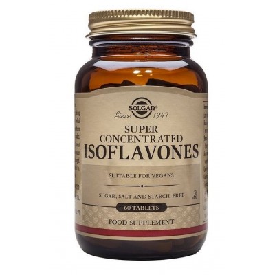 Comprar SOLGAR SUPER CONCENTRADO ISOFLAVONAS DE SOJA 60 COMPRIMIDOS al mejor precio en NuestraFarma, tu farmacia online