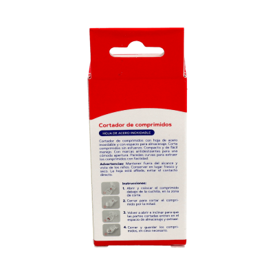 Comprar ACOFAR CORTADOR DE COMPRIMIDOS-PASTILLERO 1 UNIDAD al mejor precio en NuestraFarma, tu farmacia online