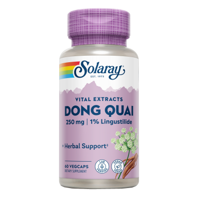 Comprar SOLARAY DONG QUAI 60 CAPSULAS VEGETALES al mejor precio en NuestraFarma, tu farmacia online