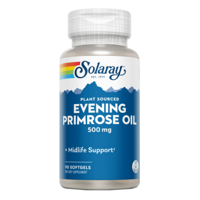 Comprar SOLARAY EVENING PRIMROSE OIL 500 MG 90 PERLAS al mejor precio en NuestraFarma, tu farmacia online