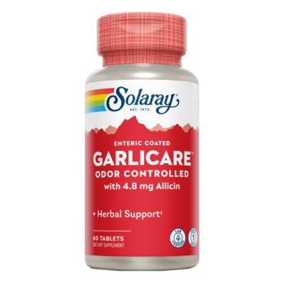 Comprar SOLARAY GARLICARE 60 COMPRIMIDOS al mejor precio en NuestraFarma, tu farmacia online