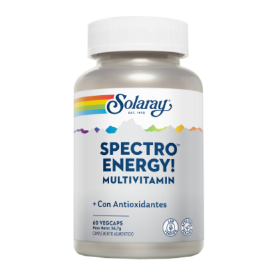 Comprar SOLARAY SPECTRO ENERGY! MULTI VITAMIN 60 CAPSULAS VEGETALES al mejor precio en NuestraFarma, tu farmacia online