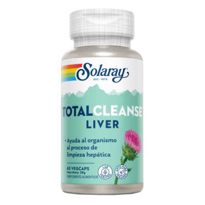 Comprar SOLARAY TOTAL CLEANSE LIVER 60 CAPSULAS VEGETALES al mejor precio en NuestraFarma, tu farmacia online