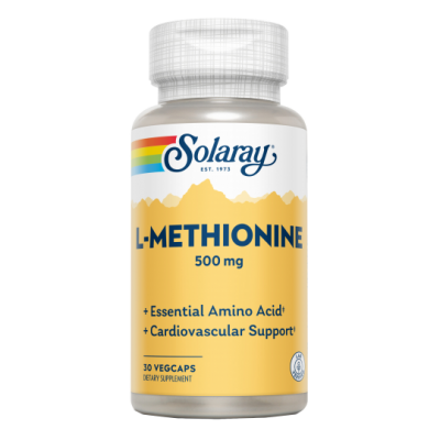 Comprar SOLARAY METIONINA 500 MG 30 CAPSULAS VEGETALES al mejor precio en NuestraFarma, tu farmacia online