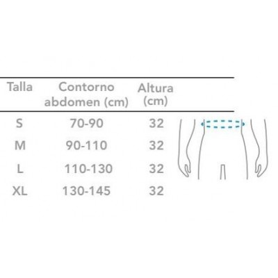 Comprar PRIMSPINE FAJA 4 BANDAS PRS604BGXL TALLA L al mejor precio en NuestraFarma, tu farmacia online