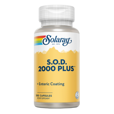Comprar SOLARAY S.O.D. 2000 PLUS 100 CAPSULAS VEGETALES al mejor precio en NuestraFarma, tu farmacia online