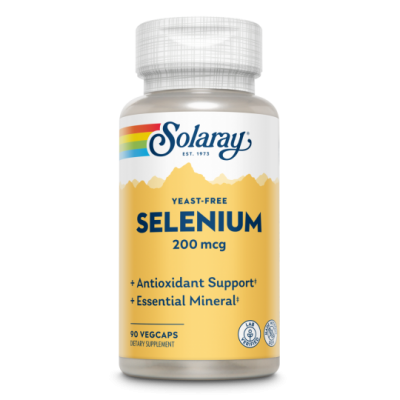 Comprar SOLARAY SELENIUM 200 MCG (SIN LEVADURAS) 90 CAPSULAS VEGETALES al mejor precio en NuestraFarma, tu farmacia online