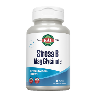 Comprar KAL STRESS B MAGNESIO GLICINATO 60 CAPSULAS VEGETALES al mejor precio en NuestraFarma, tu farmacia online