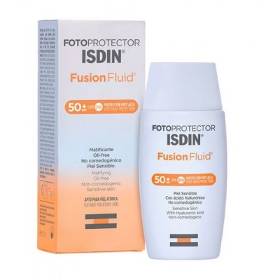 Comprar ISDIN FUSION FLUID SPF-50+ 50 ML al mejor precio en NuestraFarma, tu farmacia online