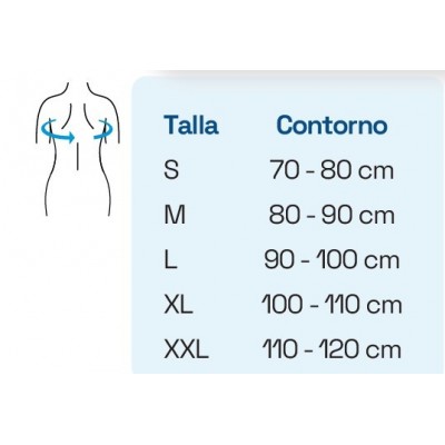 Comprar ESPALDILLERA ELCROSS LUX 313BGXXL TALLA XXL al mejor precio en NuestraFarma, tu farmacia online