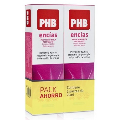 Comprar PHB DUPLO PASTA ENCIAS 2X75 ML al mejor precio en NuestraFarma, tu farmacia online