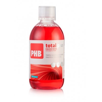Comprar PHB TOTAL PLUS ENJUAGUE BUCAL 500 ML al mejor precio en NuestraFarma, tu farmacia online