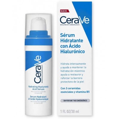 Comprar CERAVE SERUM HIDRATANTE CON ACIDO HIALURONICO 30 ML al mejor precio en NuestraFarma, tu farmacia online