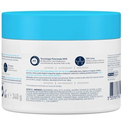 Comprar CERAVE SA CREMA ALISADORA ANTI-RUGOSIDADES 340 G al mejor precio en NuestraFarma, tu farmacia online