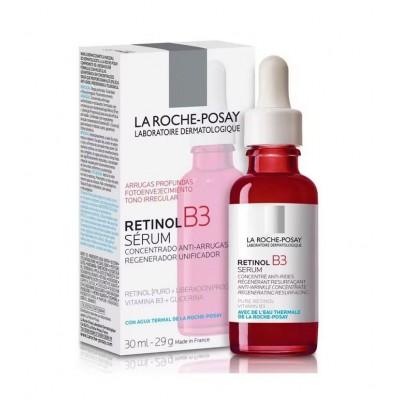 Comprar LA ROCHE-POSAY SERUM RETINOL B3 CONCENTRADO ANTI-ARRUGAS 30 ML al mejor precio en NuestraFarma, tu farmacia online