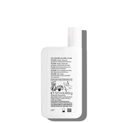 Comprar LA ROCHE-POSAY ANTHELIOS UVMUNE 400 OIL CONTROL SPF50+ FLUIDO 50 ML al mejor precio en NuestraFarma, tu farmacia online