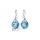BIOJOUX PENDIENTES CARMEN AQUA 27 MM BJT323 1 PAR