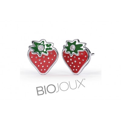 Comprar BIOJOUX PENDIENTES STRAWBERRY 7 MM - PERNO CORTO BJT733 1 PAR al mejor precio en NuestraFarma, tu farmacia online