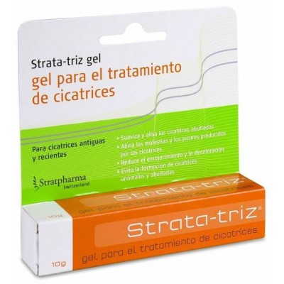 Comprar STRATA-TRIZ GEL PARA EL TRATAMIENTO DE CICATRICES 10 G al mejor precio en NuestraFarma, tu farmacia online