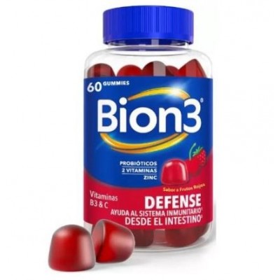 Comprar BION3 DEFENSE 60 GUMMIES al mejor precio en NuestraFarma, tu farmacia online