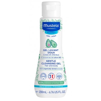 Comprar MUSTELA GEL DE BAÑO SUAVE CON AGUACATE BIO 200 ML al mejor precio en NuestraFarma, tu farmacia online