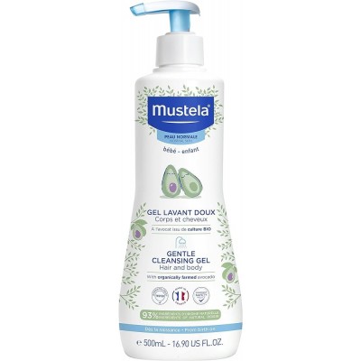 Comprar MUSTELA GEL DE BAÑO SUAVE CON AGUACATE BIO 500 ML al mejor precio en NuestraFarma, tu farmacia online