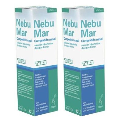Comprar NEBUMAR CONGESTION NASAL SPRAY 100 ML DUPLO al mejor precio en NuestraFarma, tu farmacia online