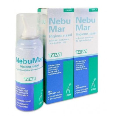 Comprar NEBUMAR HIGIENE NASAL SPRAY 100ML DUPLO al mejor precio en NuestraFarma, tu farmacia online