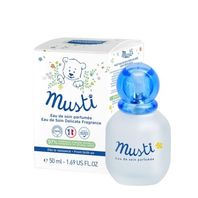 Comprar MUSTI EAU DE SOIN PERFUME BEBE 50 ML al mejor precio en NuestraFarma, tu farmacia online