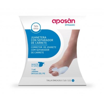 Comprar APOSAN DYNAMIC JUANETERA CON SEPARADOR DE CARRETE 1 UNIDAD TALLA UNICA al mejor precio en NuestraFarma, tu farmacia online