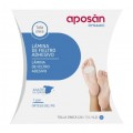 APOSAN DYNAMIC LAMINA DE FIELTRO ADHESIVO 1 PAR TALLA UNICA