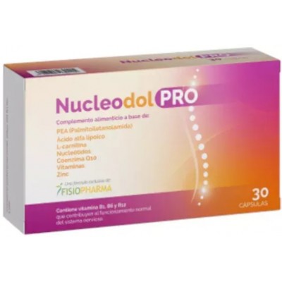 Comprar FISIOPHARMA NUCLEODOL PRO 30 CAPSULAS al mejor precio en NuestraFarma, tu farmacia online