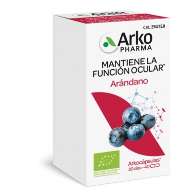 Comprar ARKOCAPSULAS ARANDANO FRUTO 50 CAPSULAS al mejor precio en NuestraFarma, tu farmacia online