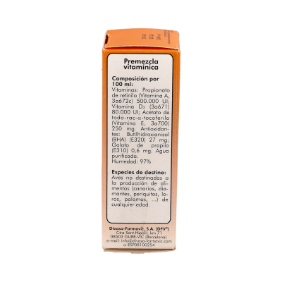 Comprar DIVASA-DFV TABERNIL A D3 E ORAL 20 ML al mejor precio en NuestraFarma, tu farmacia online