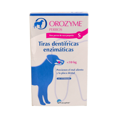 Comprar ECUPHAR OROZYME PERROS TIRAS DENTIFRICAS ENZIMATICAS TALLA S al mejor precio en NuestraFarma, tu farmacia online