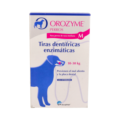 Comprar ECUPHAR OROZYME PERROS TIRAS DENTIFRICAS ENZIMATICAS TALLA M al mejor precio en NuestraFarma, tu farmacia online