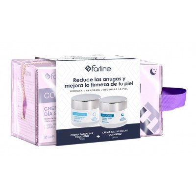 Comprar FARLINE NECESER COLAGENO PACK CREMA COLAGENO DIA 50 ML + CREMA COLAGENO NOCHE 50 ML al mejor precio en NuestraFarma, tu farmacia online