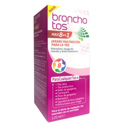 Comprar BRONCHOTOS MAX 8 EN 1 120 ML al mejor precio en NuestraFarma, tu farmacia online
